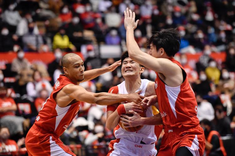 中国队对日本队篮球赛