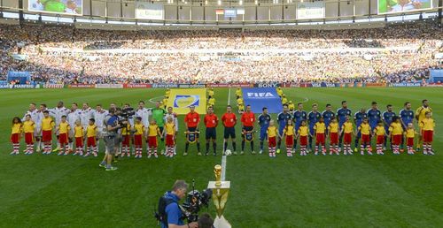 韩国vs阿根廷国歌仪式